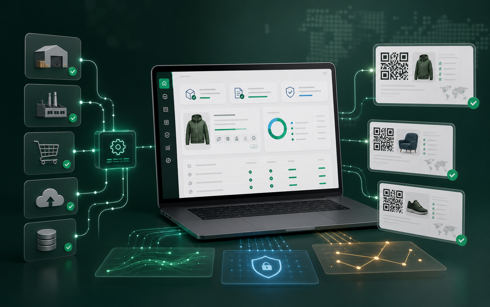 API integrations for product passports